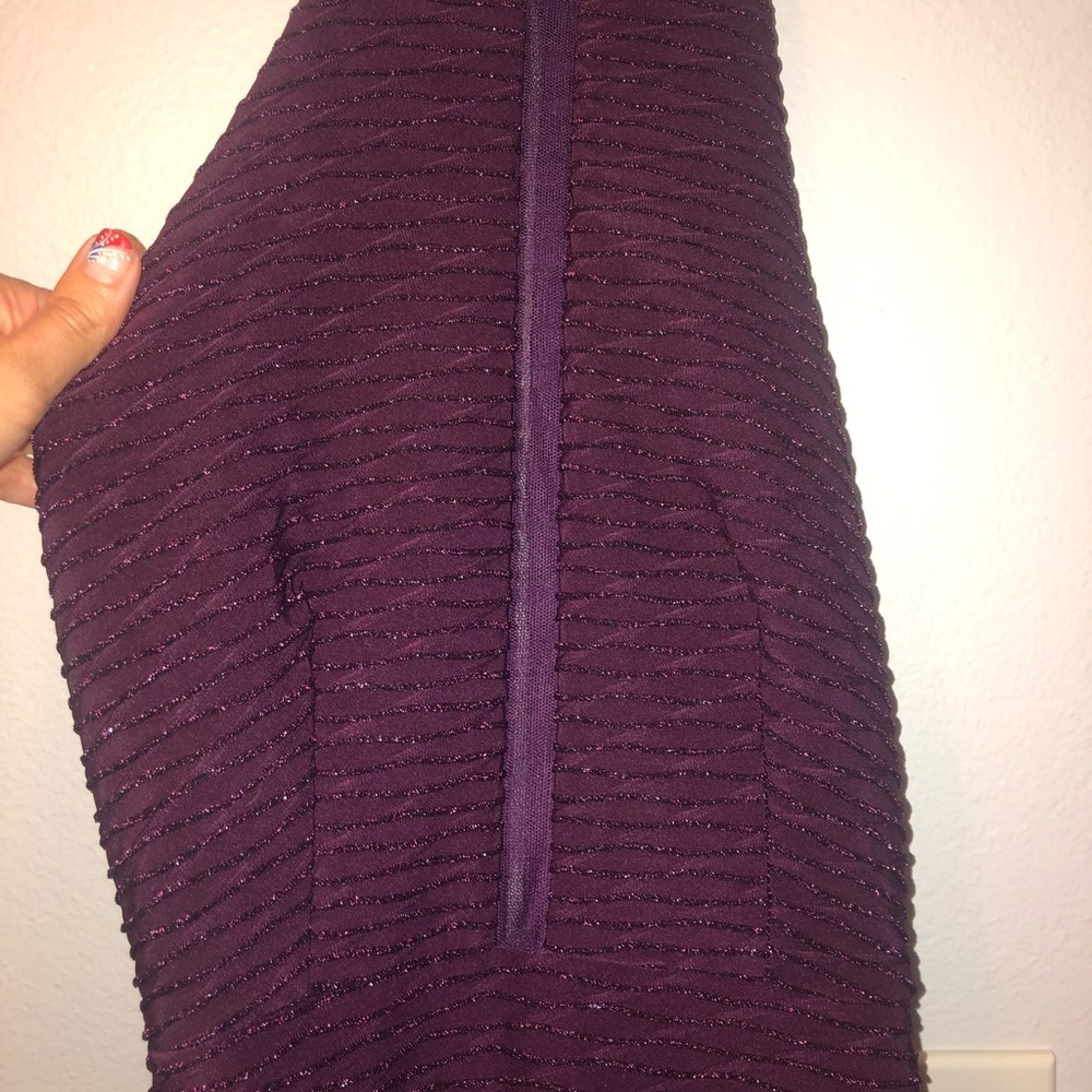 Purple Evening Dress